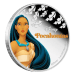 Pièce 1 once d'argent Princesse Pocahontas Disney 2016