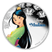 Pièce 1 once d'argent Princesse Mulan Disney 2016