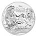 1 oz 2016 Alice in Wonderland 65th Anniversary Silver Proof Coin | New Zealand Mint