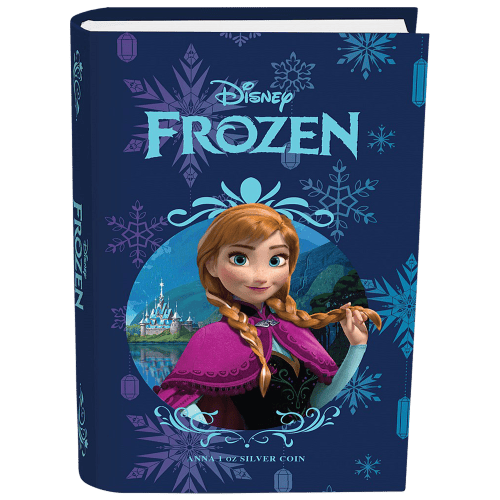 Pièce 1 once d'argent Épreuve numismatique Anna | La Reine des Neiges Disney 2016
