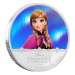 Pièce 1 once d'argent Épreuve numismatique Anna | La Reine des Neiges Disney 2016