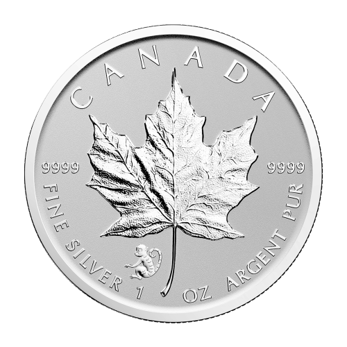 Set of 6 x 1 oz 2016 Canadian Maple Leaf Privy Mark Reverse Proof Silver Coins | Royal Canadian Mint