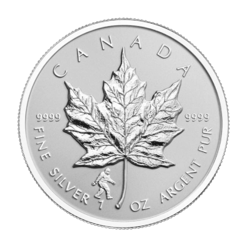 Set of 6 x 1 oz 2016 Canadian Maple Leaf Privy Mark Reverse Proof Silver Coins | Royal Canadian Mint