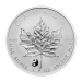 Set of 6 x 1 oz 2016 Canadian Maple Leaf Privy Mark Reverse Proof Silver Coins | Royal Canadian Mint