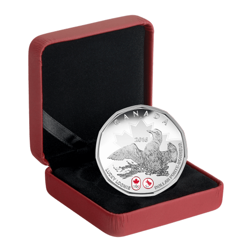 1/4 oz 2016 Lucky Loonie Colourized Silver Proof Coin | Royal Canadian Mint