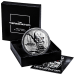Ronde d'argent épreuve numismatique inverse Terminator T-800 2 onces