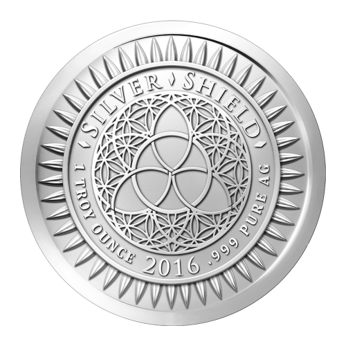 1 oz 2016 Silver Shield Vote Nobody Silver Round