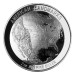 Ronde 2 onces d'argent Très haut relief Série Monuments américains : Mount Rushmore | Elemetal Mint