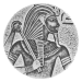 Pièce 5 onces d'argent Roi Tut 2016 | Série Vestiges égyptiens