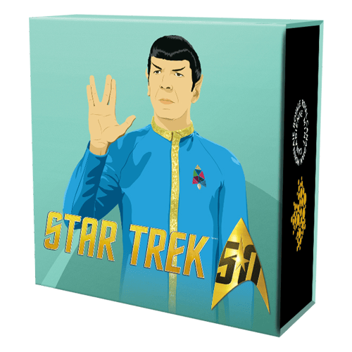 1/2 oz 2016 Star Trek™: Spock Silver Proof Coin | Royal Canadian Mint