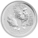 Pièce 1 kilo d'argent Année lunaire du Coq 2017 | Monnaie de Perth