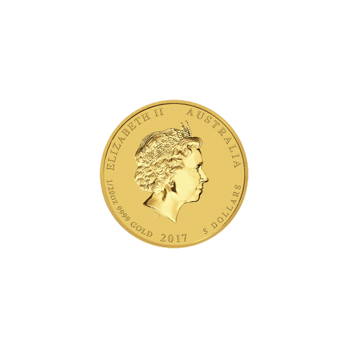 1/20 oz 2017 Lunar Year of the Rooster Gold Coin | Perth Mint