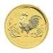 1/2 oz 2017 Lunar Year of the Rooster Gold Coin | Perth Mint