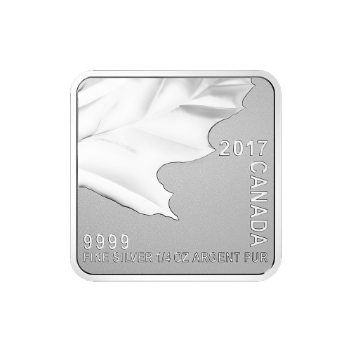 Set of 4 x 1/4 oz 2017 Maple Leaf Quartet Silver Coins | Royal Canadian Mint