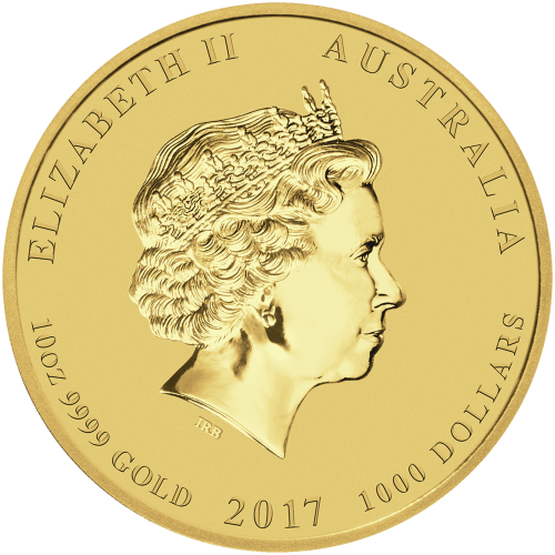 10 oz 2017 Lunar Year of the Rooster Gold Coin | Perth Mint