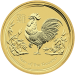 10 oz 2017 Lunar Year of the Rooster Gold Coin | Perth Mint