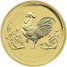 1 kilo 2017 Lunar Year of the Rooster Gold Coin | Perth Mint
