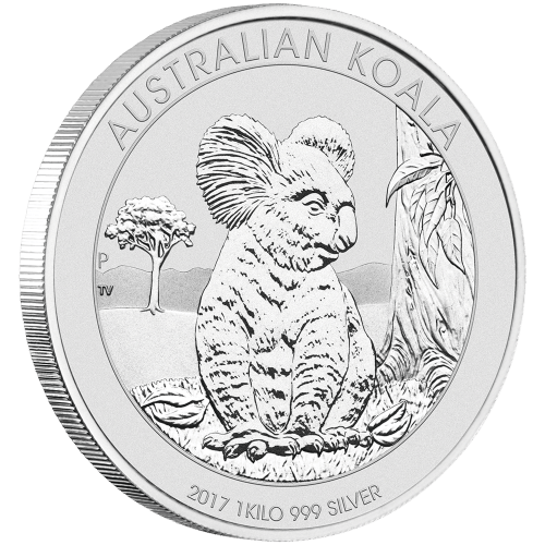 1 kilo 2017 Australian Koala Silver Coin | Perth Mint | Silver