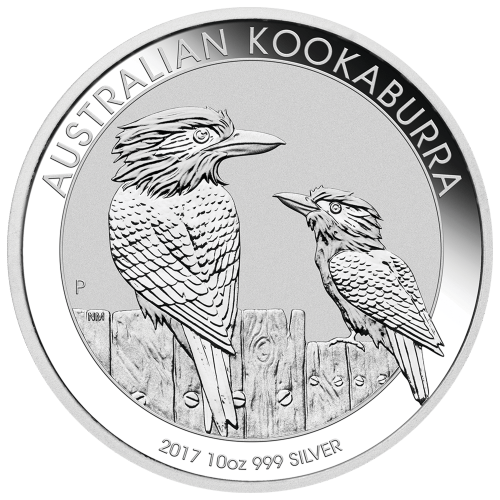 10 oz 2017 Australian Kookaburra Silver Coin | Perth Mint