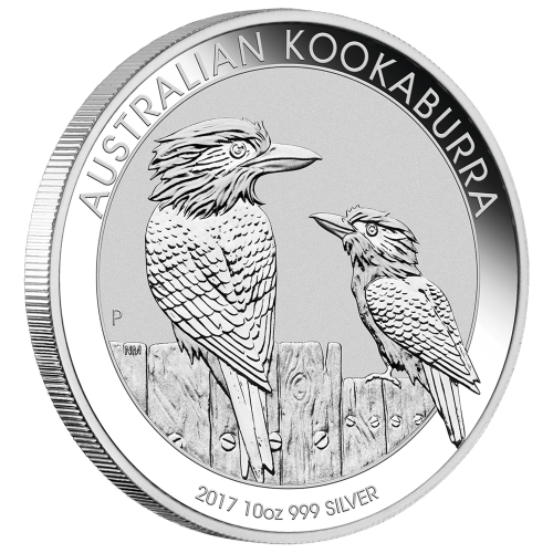 10 oz 2017 Australian Kookaburra Silver Coin | Perth Mint