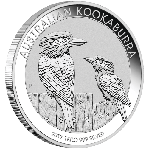 1 kilo 2017 Australian Kookaburra Silver Coin | Perth Mint