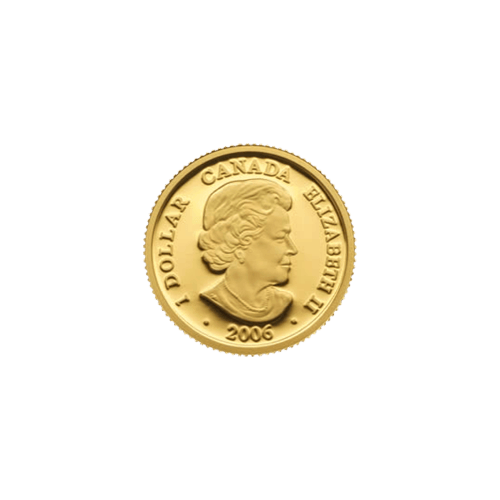 Pièce en or Épreuve numismatique Louis D'Or Mirliton de 2006 1/20 once