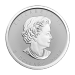 Pièce 1 once d'argent Épreuve numismatique inverse Feuille d'érable canadienne Marque d'atelier Année du Coq 2017