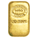 100 gram Vintage Hand Poured Gold Bar | Johnson Matthey