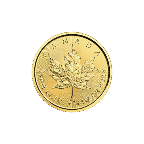 1/4 oz 2017 Canadian Maple Leaf Gold Coin | Royal Canadian Mint
