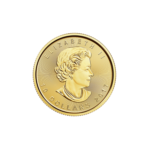 1/4 oz 2017 Canadian Maple Leaf Gold Coin | Royal Canadian Mint