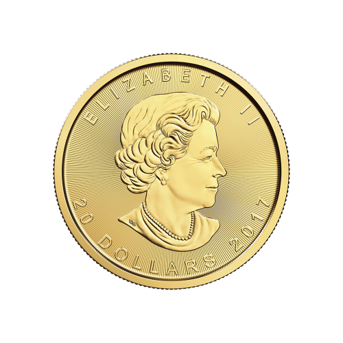 1/2 oz 2017 Canadian Maple Leaf Gold Coin | Royal Canadian Mint