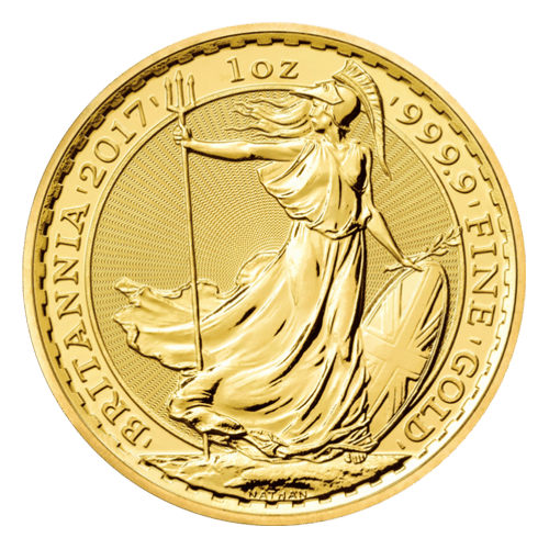 Pièce 1 once d'or Britannia 2017 | La Monnaie royale