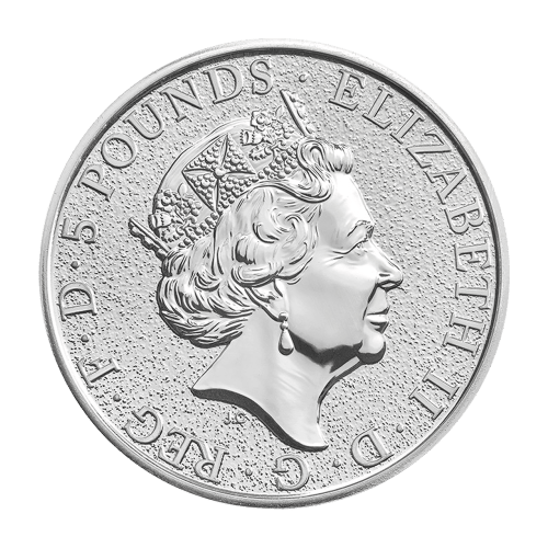 2 oz 2017 Queen's Beasts Griffin of Edward III Silver Coin | The Royal Mint