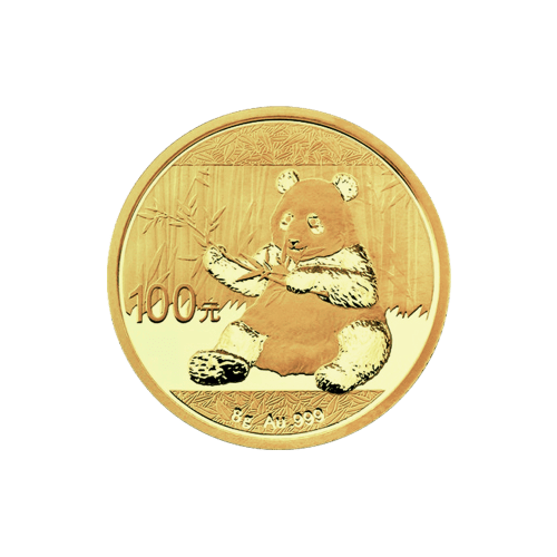 8 gram 2017 Chinese Panda Gold Coin | Chinese Mint