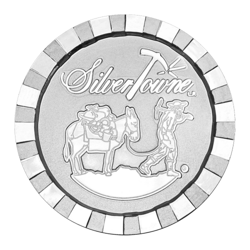 1 oz Prospector Stackable Silver Round | Silvertowne Mint