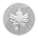 Pièce 1 once d'argent Feuille d'érable canadienne Marque d'atelier F15 2013