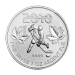 Pièce 1 once d'argent Hockey olympique canadien 2010