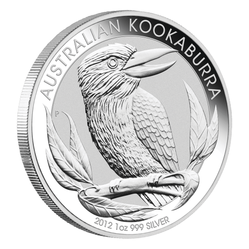Pièce 1 once d'argent Kookaburra australien 2012 | Monnaie de Perth