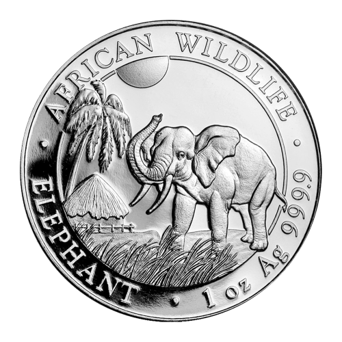 1 oz 2017 Somalian African Elephant Silver Coin | Bavarian State Mint