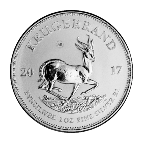 1 oz 2017 Krugerrand Silver Coin | Rand Refinery