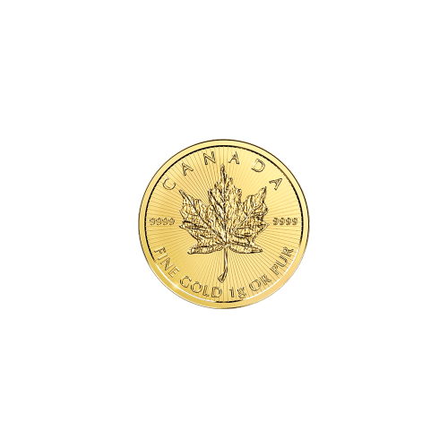Plaquette de pièces 25 g (25 x 1 g) en or MapleGram25 2017 | Monnaie royale canadienne