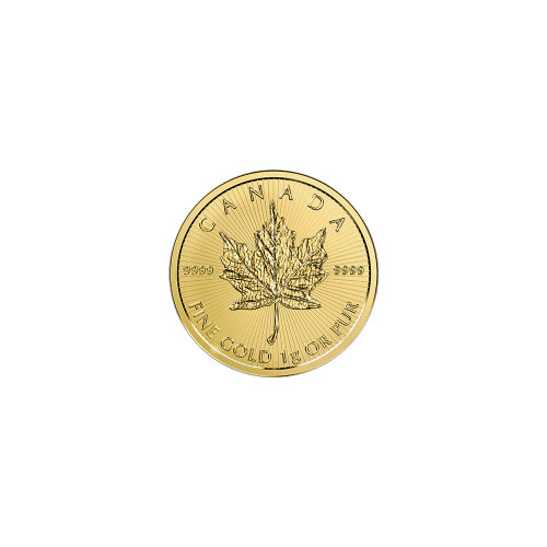 1 gram 2017 MapleGram25 Single Gold Coin | Royal Canadian Mint