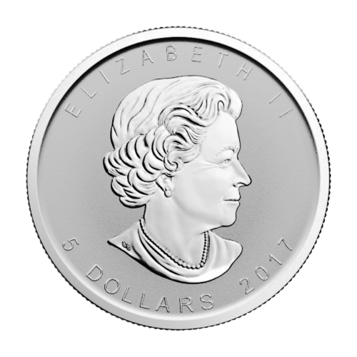 1 oz 2017 Canadian Maple Leaf Panda Privy Reverse Proof Silver