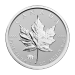 Pièce 1 once d'argent Épreuve numismatique inverse Feuille d'érable canadienne Marque d'atelier Panda 2017