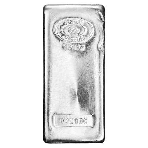 1 kilo Silver Bar | Asahi Refining
