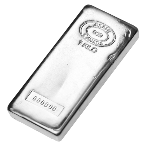 1 kilo Silver Bar | Asahi Refining
