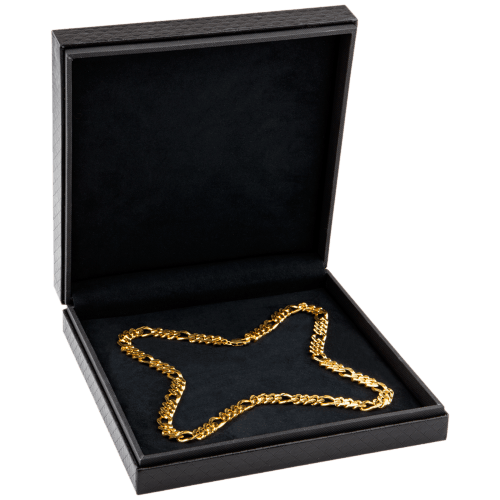 Collier en or 22 carats de style Figarucci de 51,2 grammes