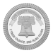 1 oz Liberty Bell Stackable Silver Round | Silvertowne Mint