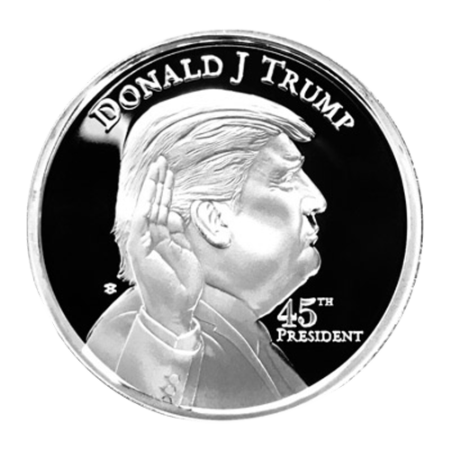 1 oz President Donald J. Trump Silver Round | Elemetal Mint