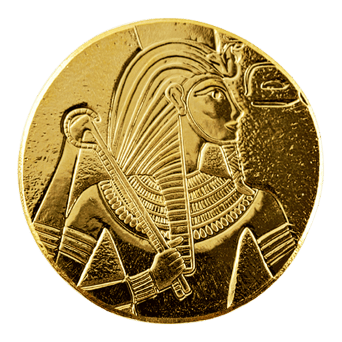 Série Vestiges égyptiens 2017 1 once | Pièce d'or Le roi Tut